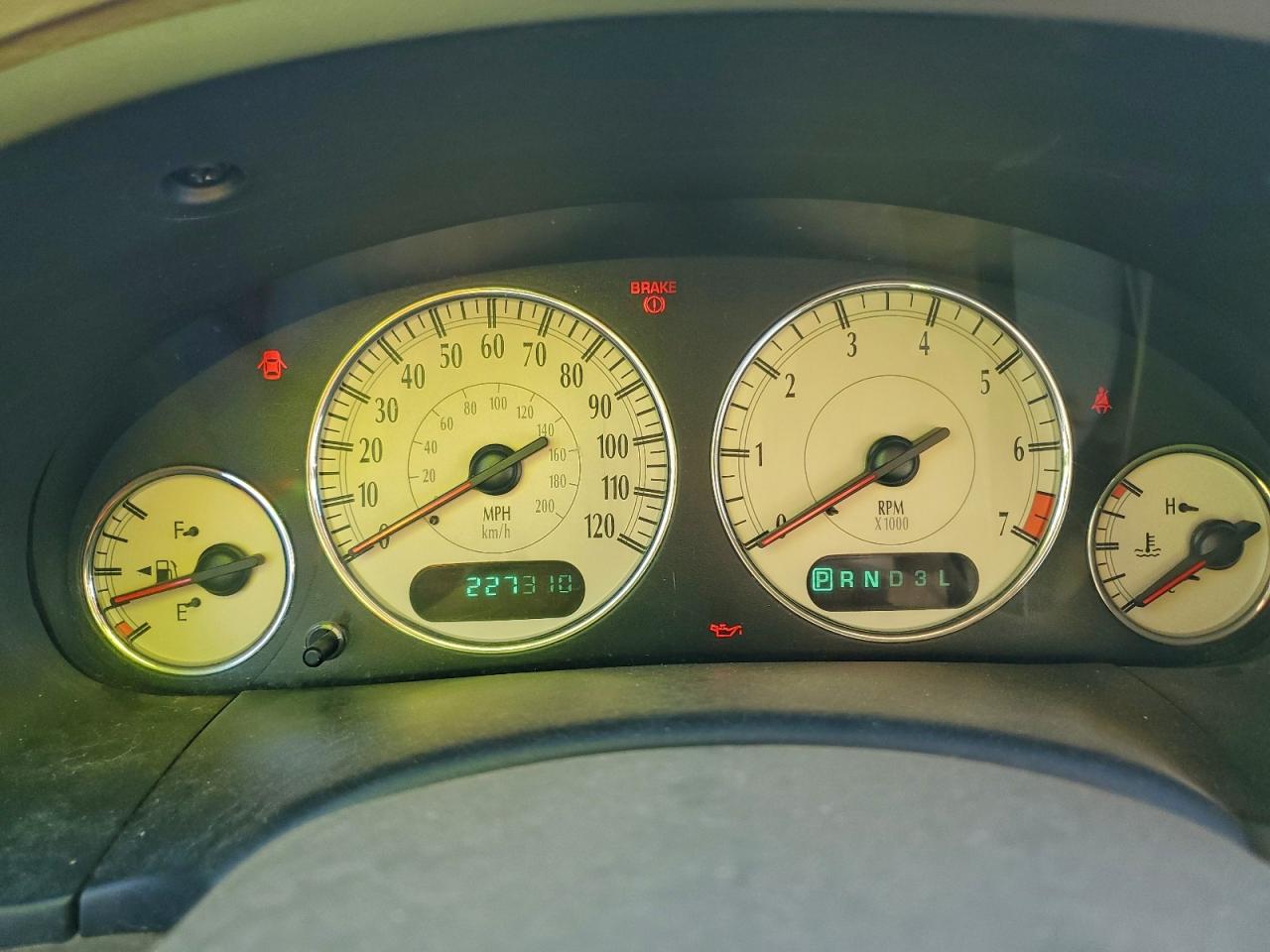 2003 Chrysler Town & Country Lxi Green vin: 2C4GP54L73R228339