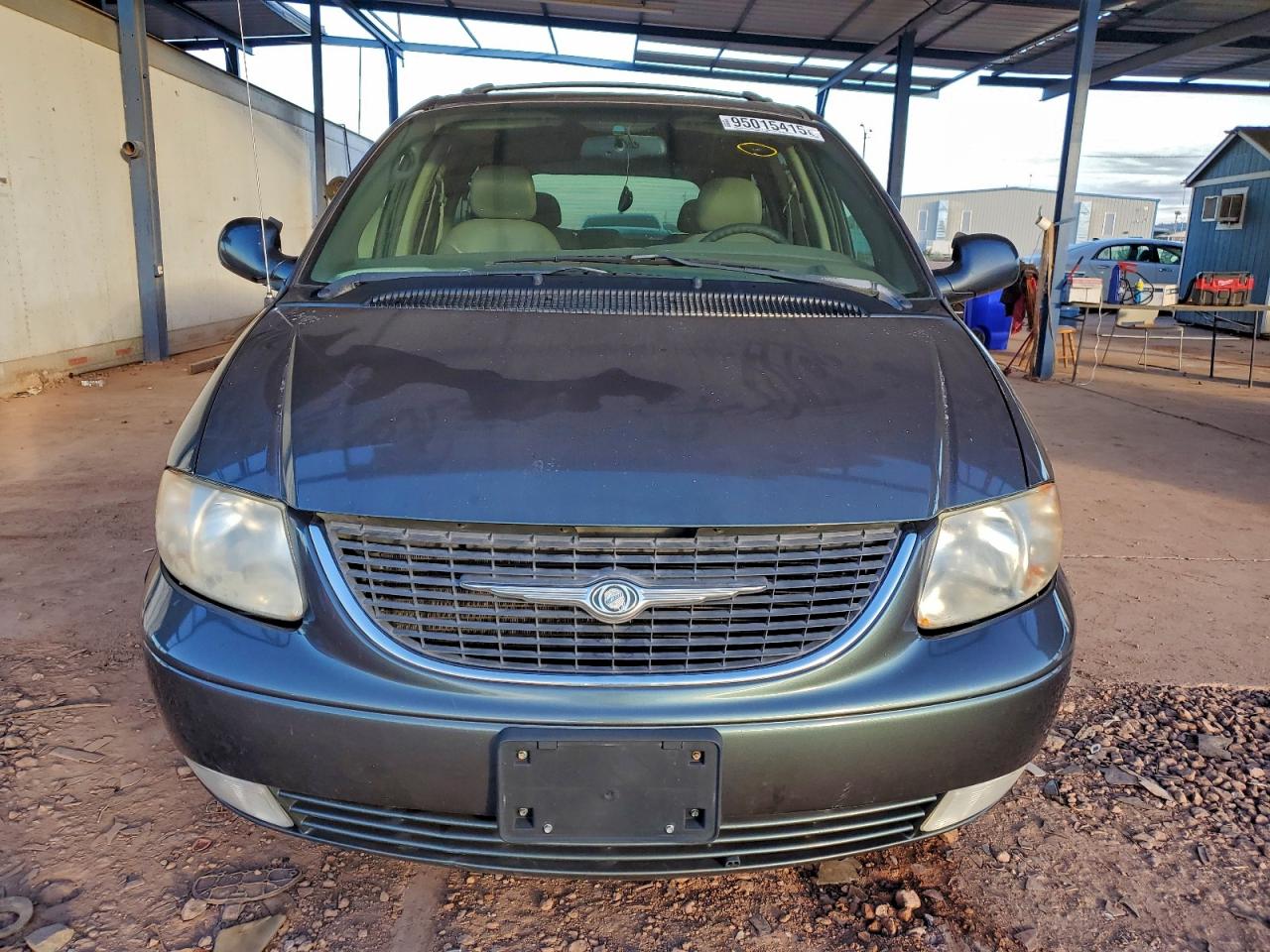 2003 Chrysler Town & Country Lxi Green vin: 2C4GP54L73R228339