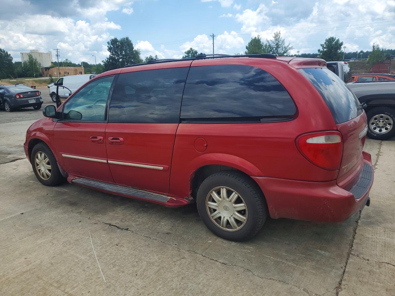 2005 Chrysler Town & Country Touring Burgundy vin: 2C4GP54L75R206991