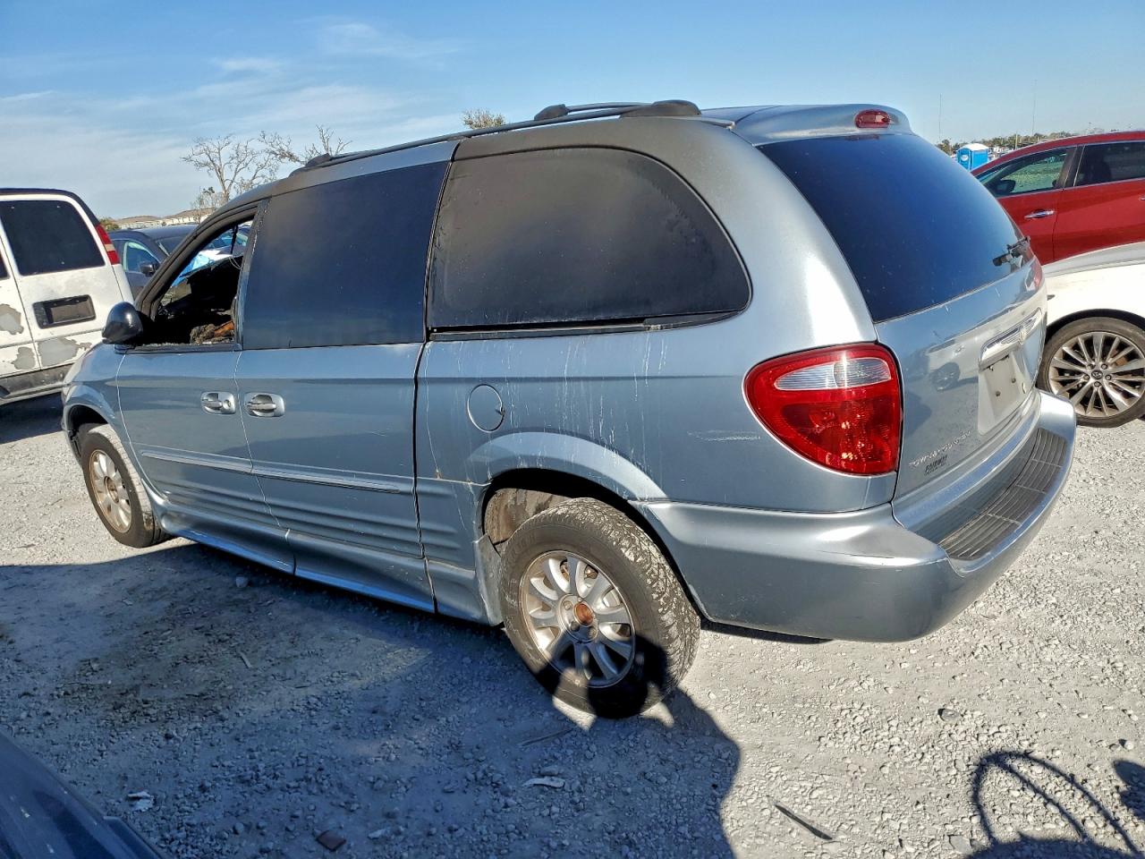 2003 Chrysler Town & Country Lxi Blue vin: 2C4GP54L83R261608