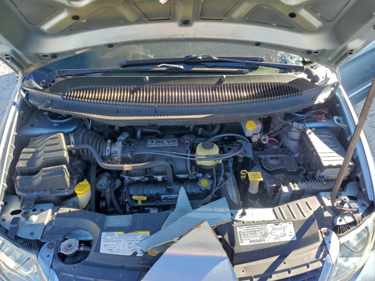 2003 Chrysler Town & Country Lxi Blue vin: 2C4GP54L83R261608