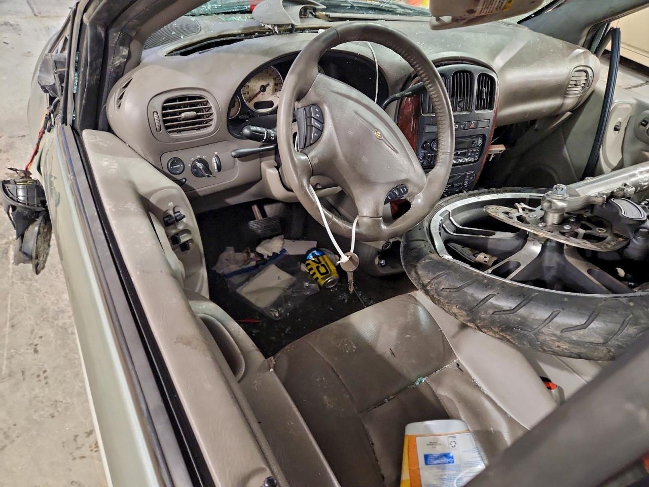 2003 Chrysler Town & Country Lxi Gray vin: 2C4GP54L83R312573