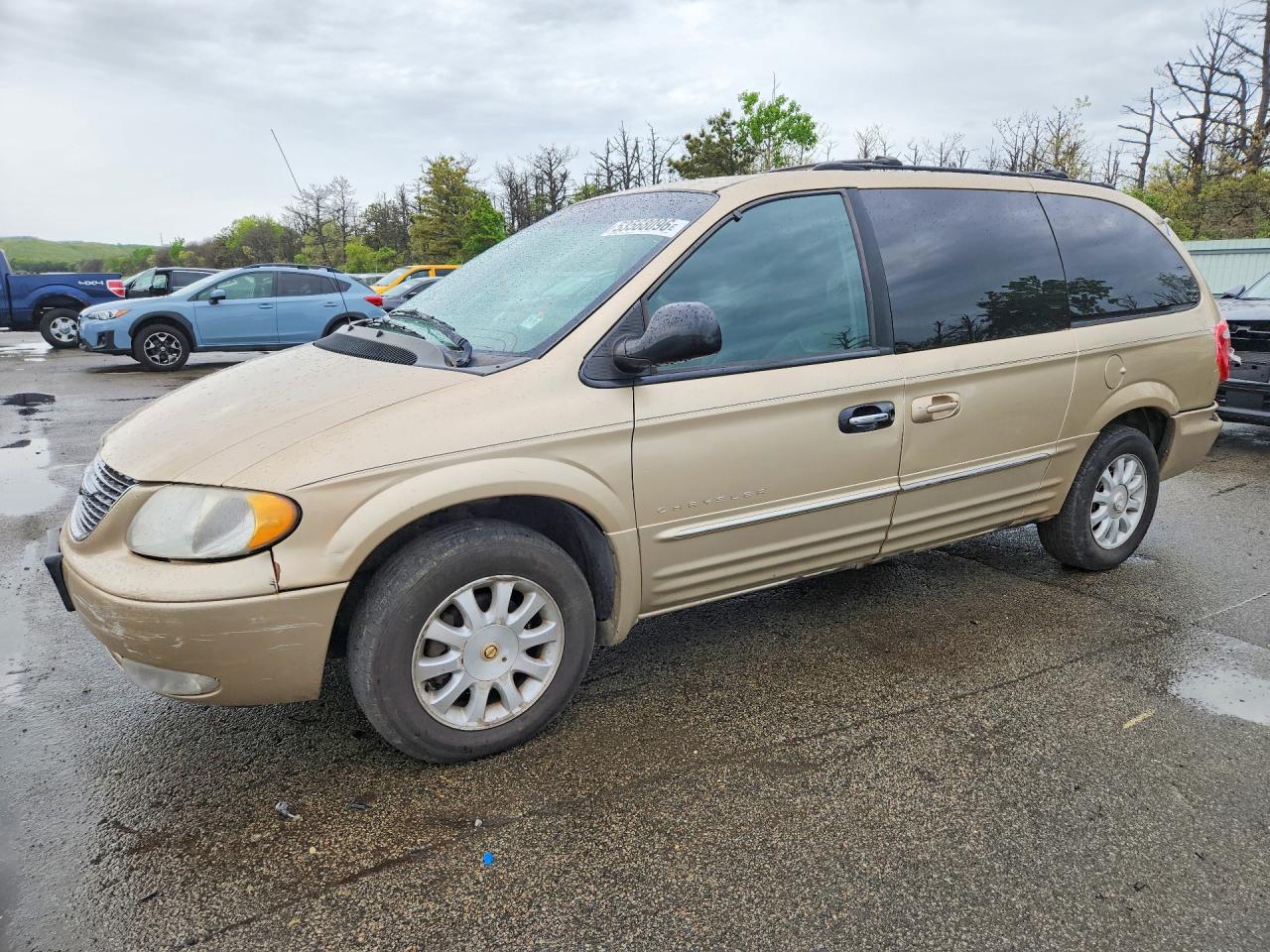 2001 Chrysler Town & Country Lxi Gold vin: 2C4GP54L91R140048