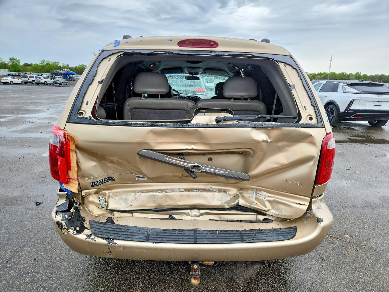 2001 Chrysler Town & Country Lxi Gold vin: 2C4GP54L91R140048