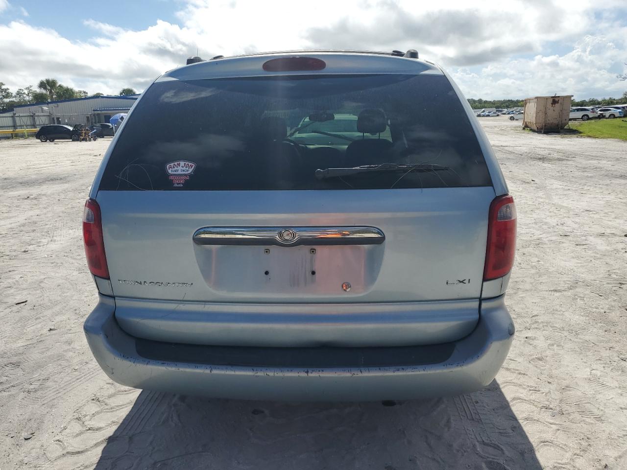 2003 Chrysler Town & Country Lxi Blue vin: 2C4GP54L93R112169