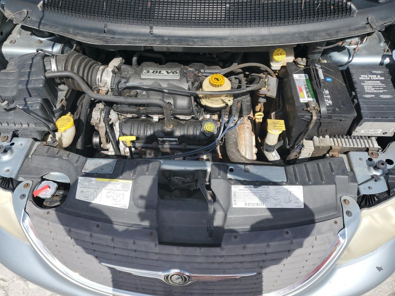 2003 Chrysler Town & Country Lxi Blue vin: 2C4GP54L93R112169