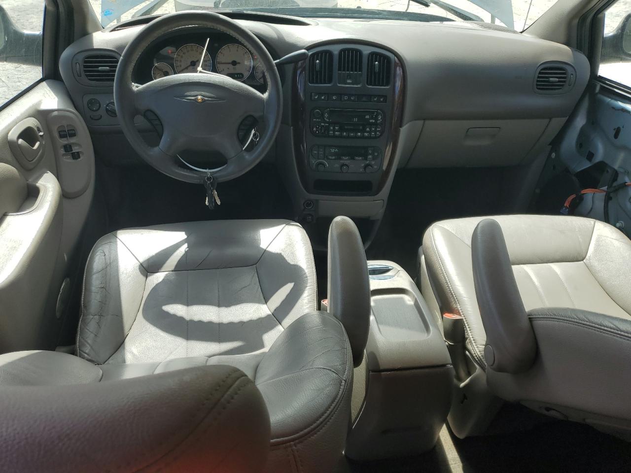 2003 Chrysler Town & Country Lxi Blue vin: 2C4GP54L93R112169