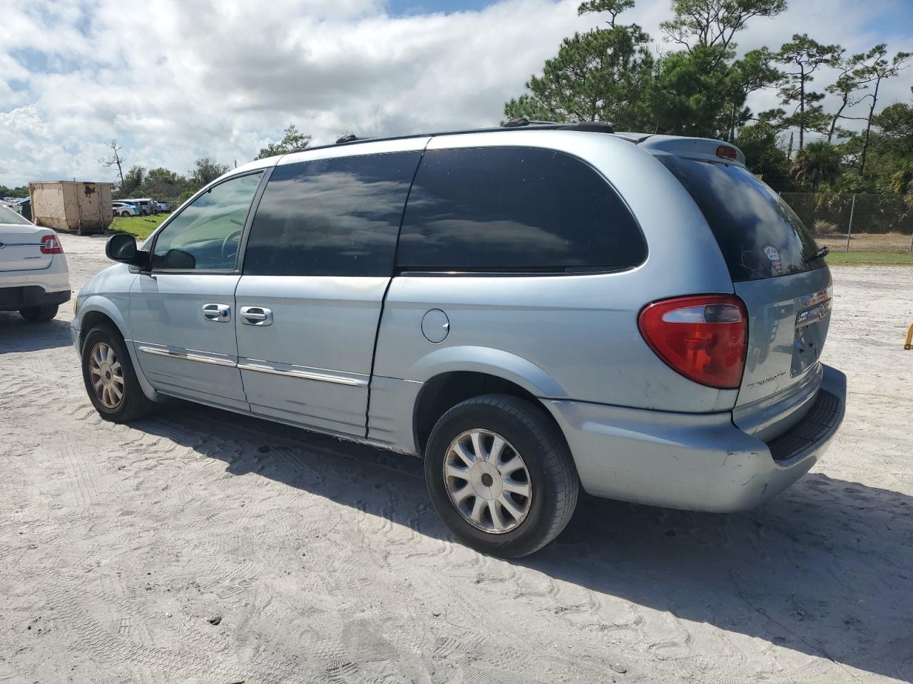 2003 Chrysler Town & Country Lxi Blue vin: 2C4GP54L93R112169