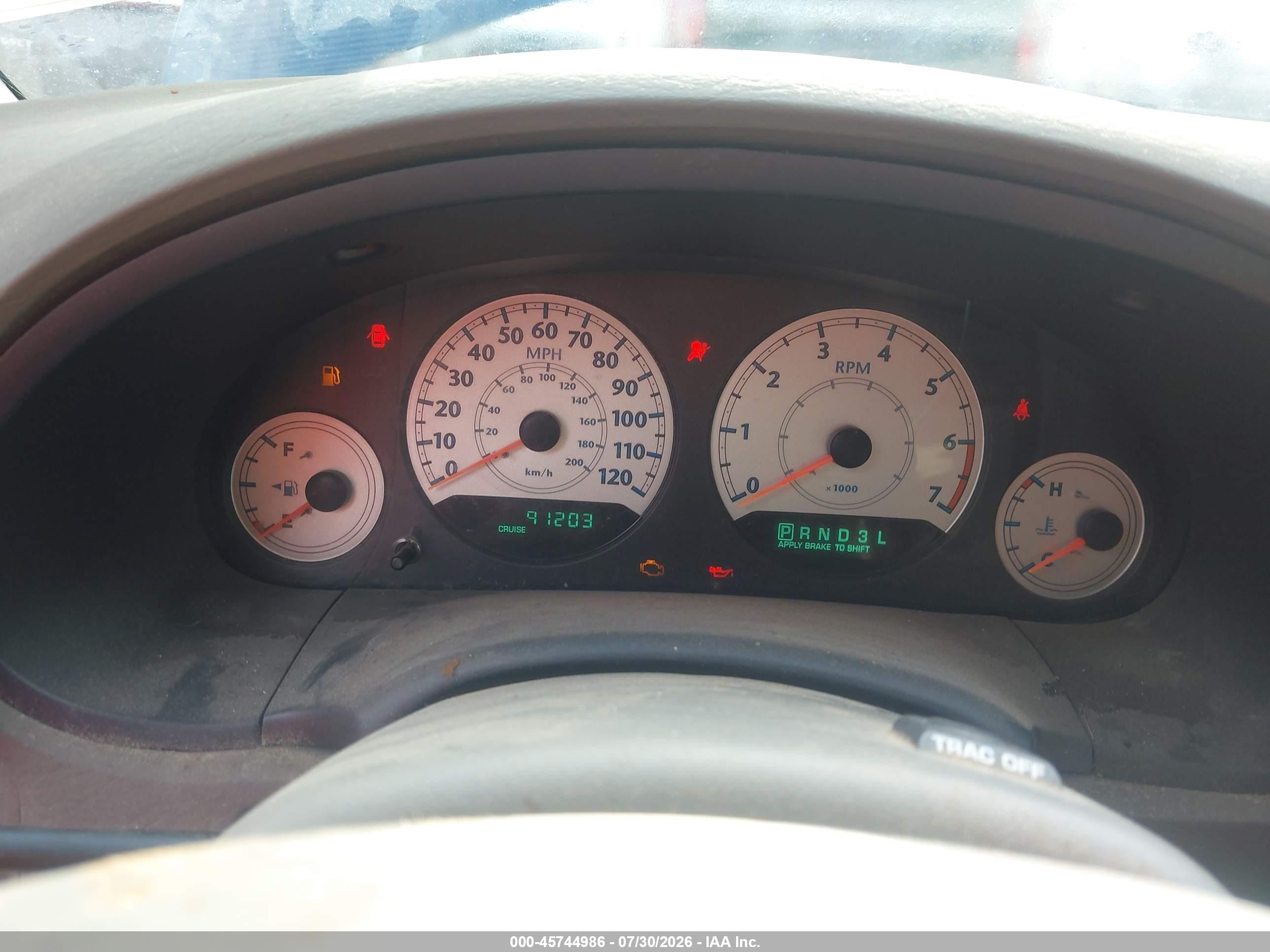 2005 Chrysler Town & Country Touring Blue vin: 2C4GP54L95R315517