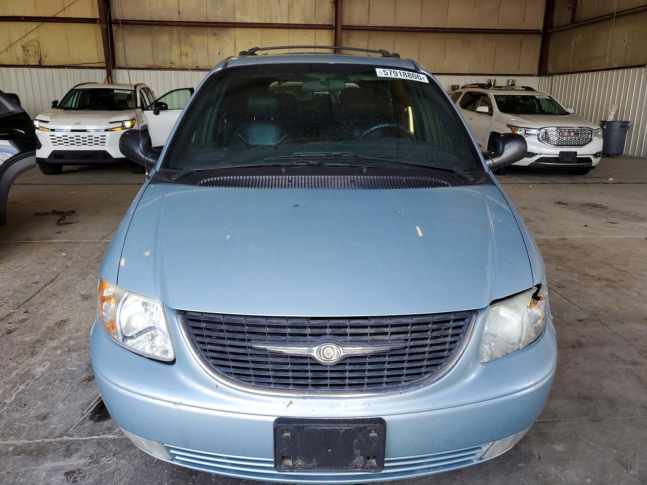 2002 Chrysler Town & Country Lxi Blue vin: 2C4GP54LX2R519917