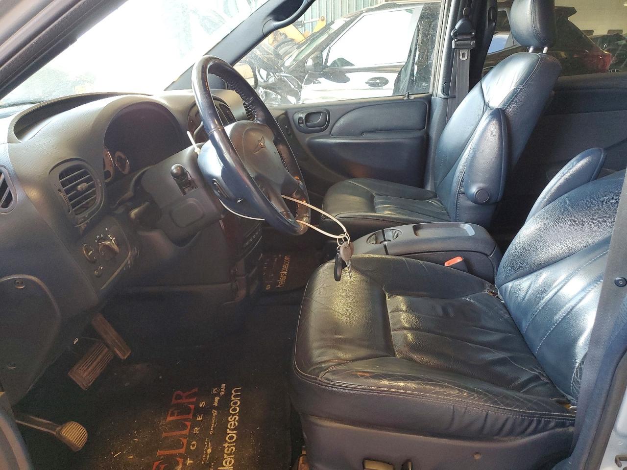 2002 Chrysler Town & Country Lxi Blue vin: 2C4GP54LX2R519917