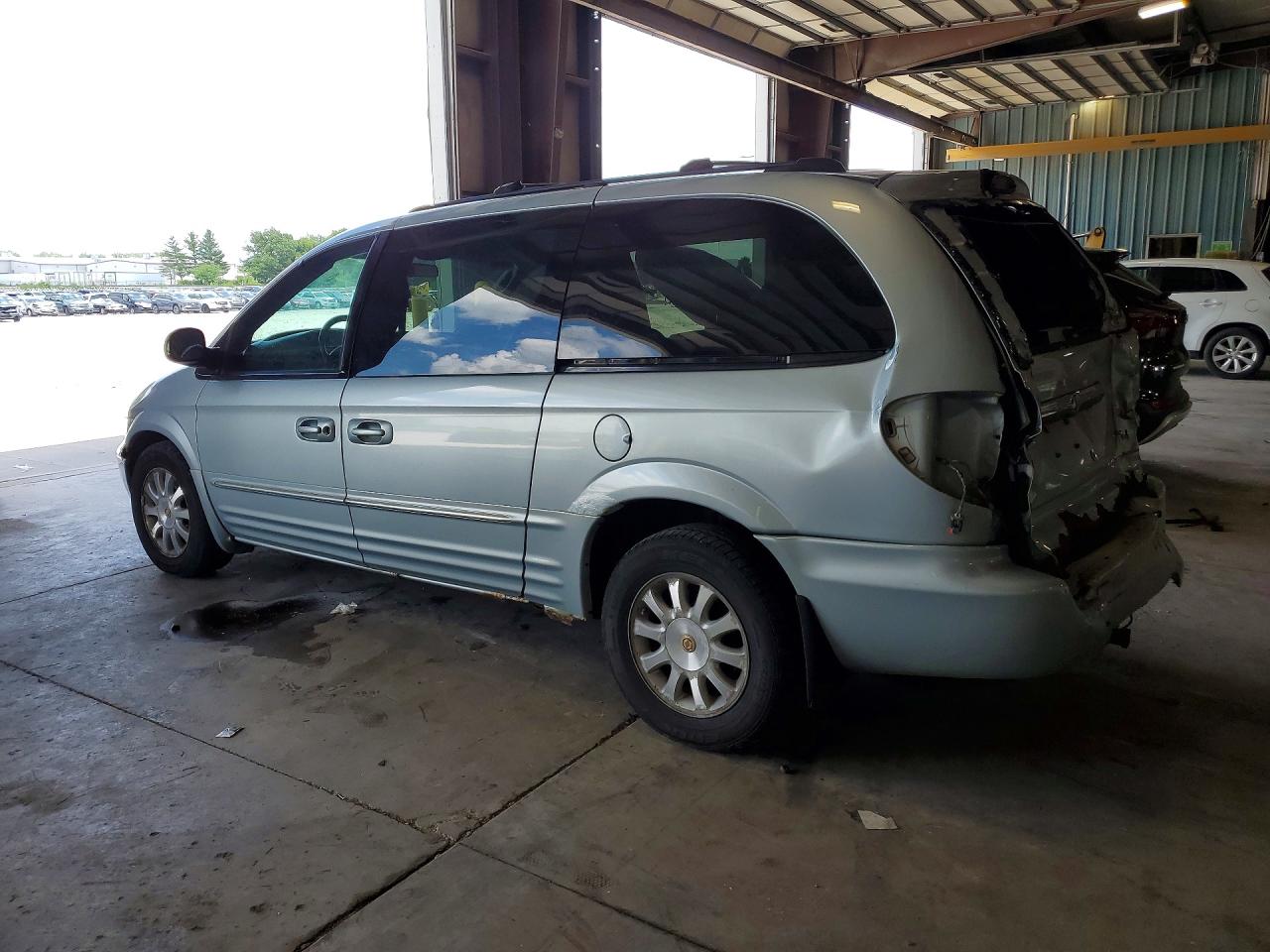 2002 Chrysler Town & Country Lxi Blue vin: 2C4GP54LX2R519917