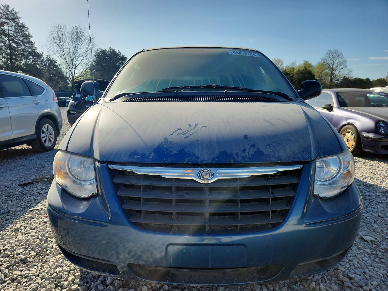2005 Chrysler Town & Country Touring Blue vin: 2C4GP54LX5R291888