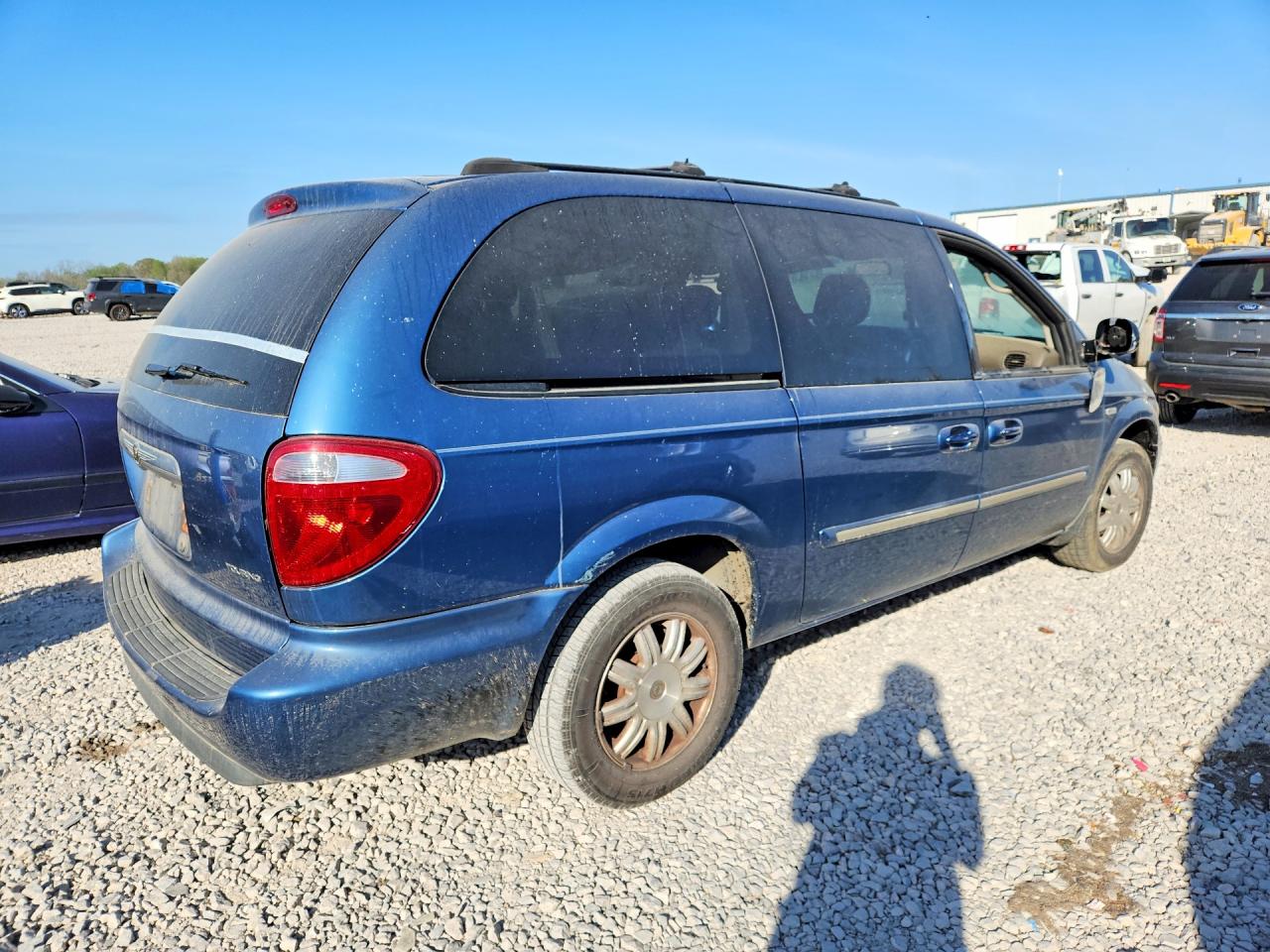 2005 Chrysler Town & Country Touring Blue vin: 2C4GP54LX5R291888