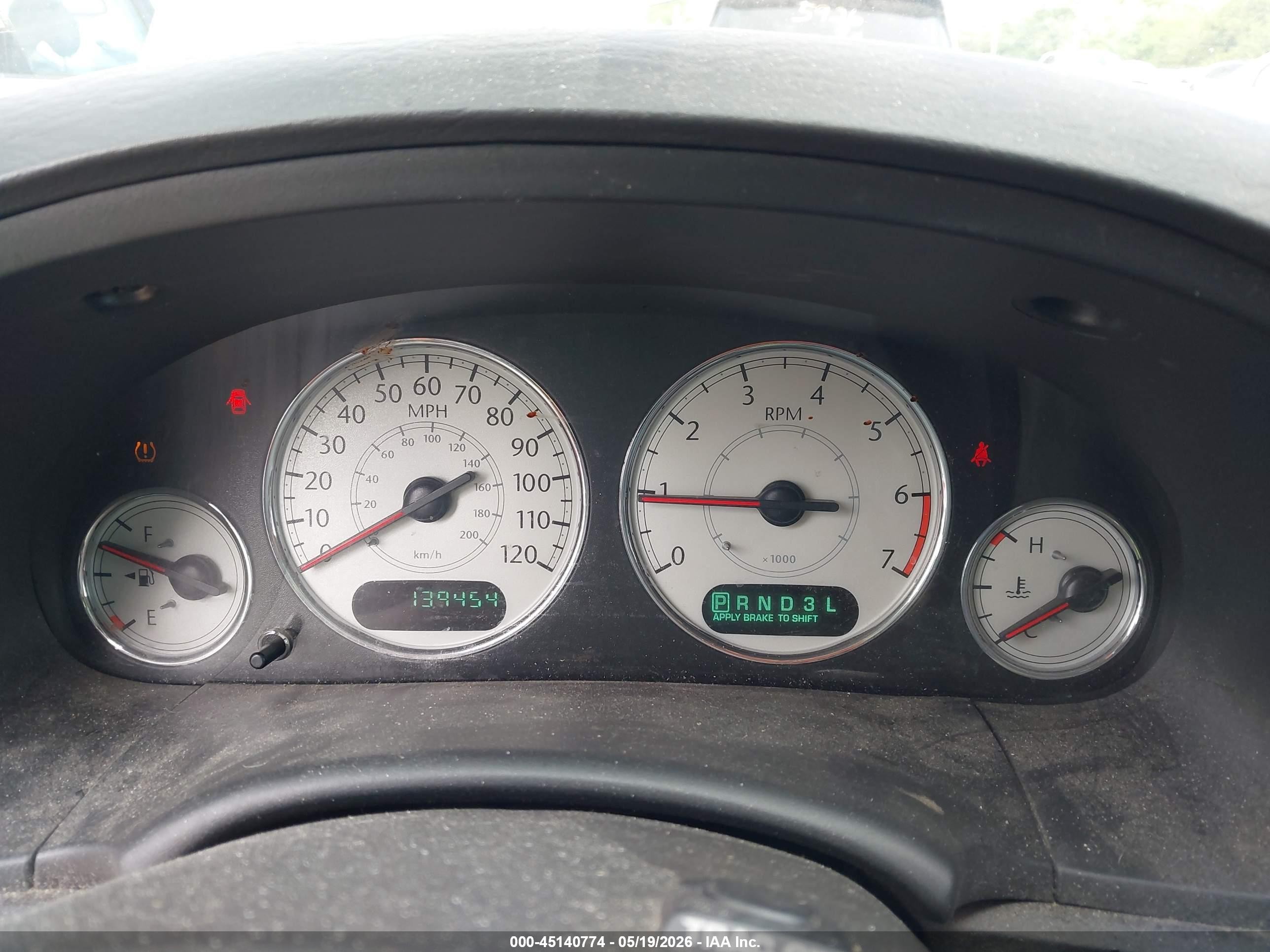 2005 Chrysler Town & Country Limited Turquoise vin: 2C4GP64L85R115928