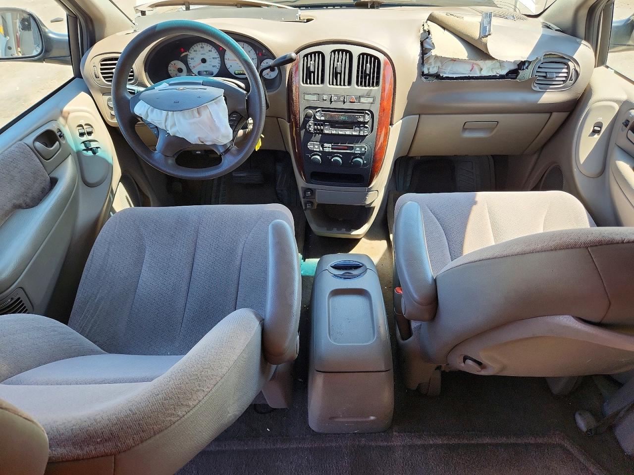 2001 Chrysler Town & Country Ex Белый vin: 2C4GP74L01R281585