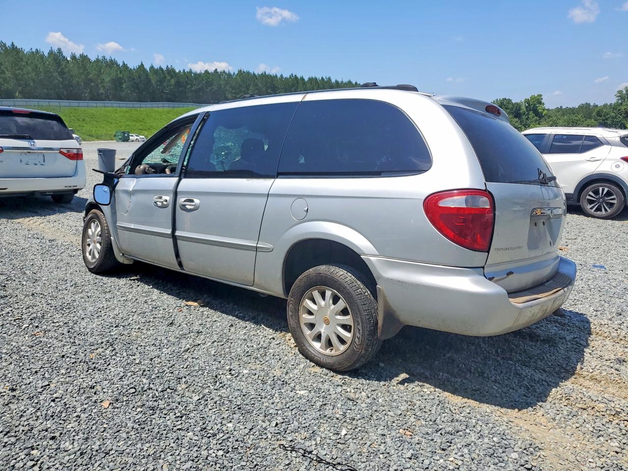 2002 Chrysler Town & Country Ex Gray vin: 2C4GP74L22R594459