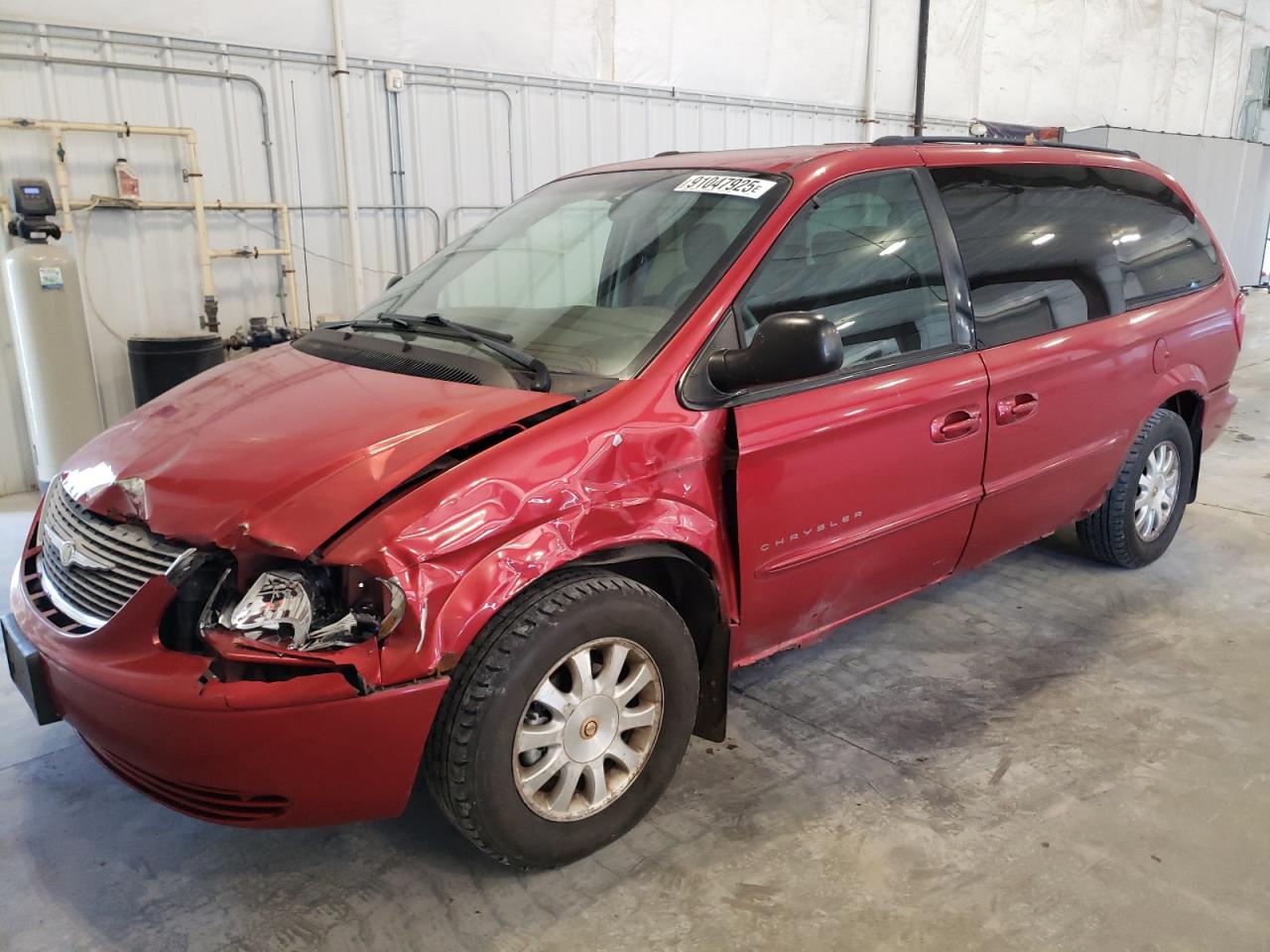 2001 Chrysler Town & Country Ex Red vin: 2C4GP74L51R321711
