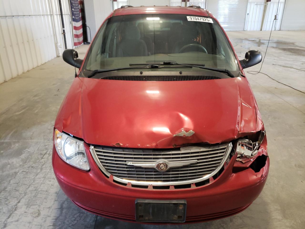 2001 Chrysler Town & Country Ex Red vin: 2C4GP74L51R321711