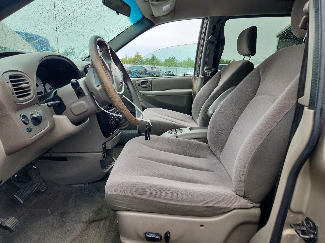 2002 Chrysler Town & Country Ex Tan vin: 2C4GP74L52R532053