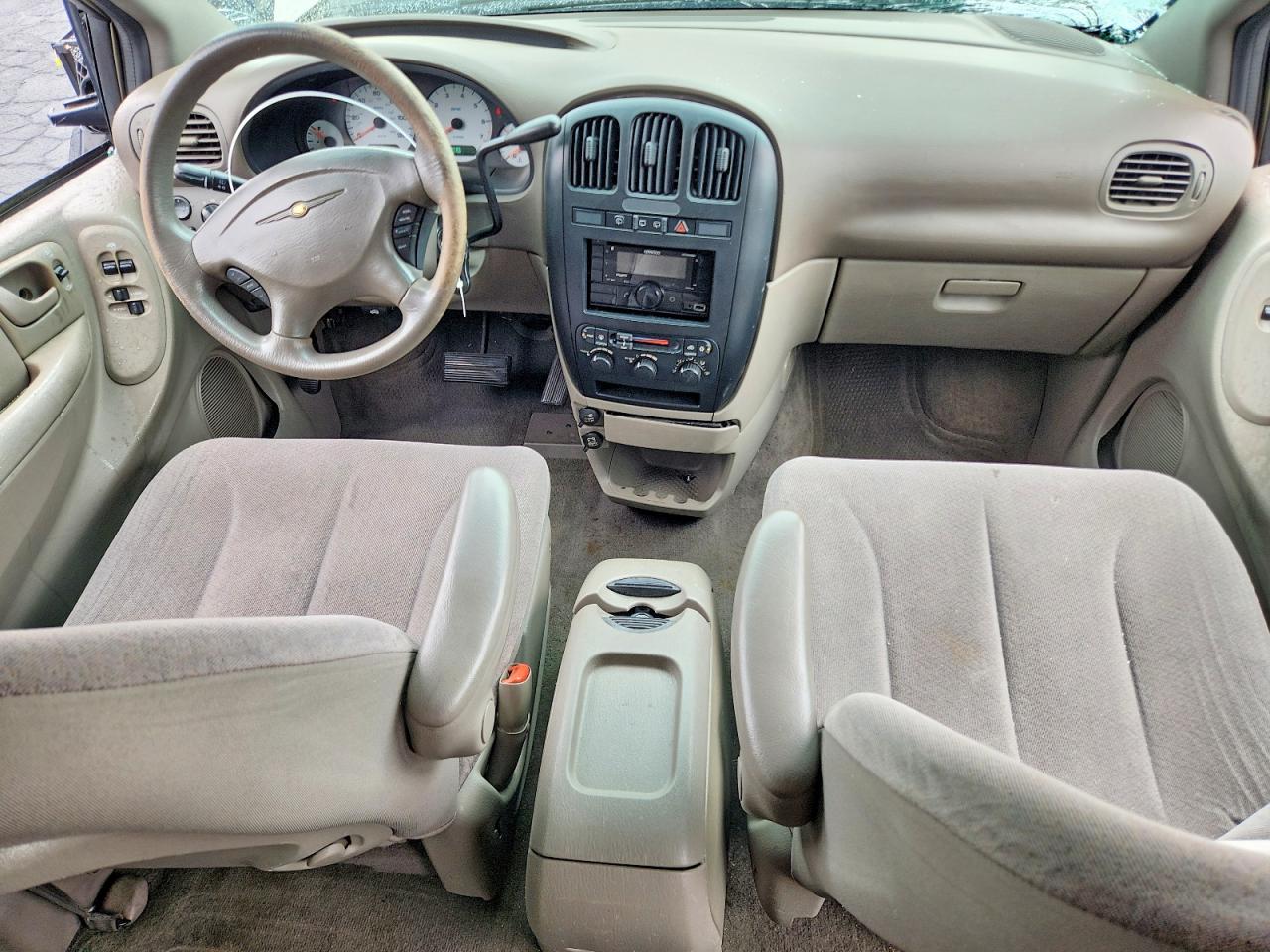 2002 Chrysler Town & Country Ex Tan vin: 2C4GP74L52R532053
