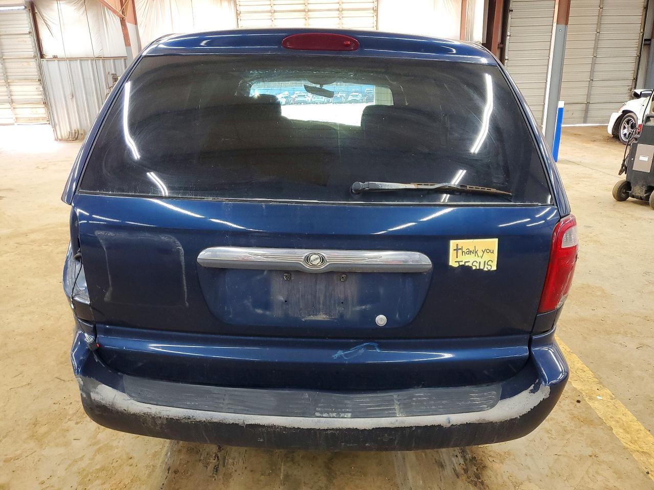 2001 Chrysler Town & Country Ex Blue vin: 2C4GP74L61R407500