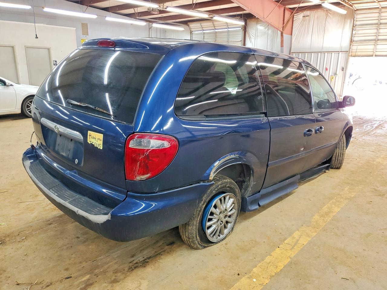 2001 Chrysler Town & Country Ex Blue vin: 2C4GP74L61R407500