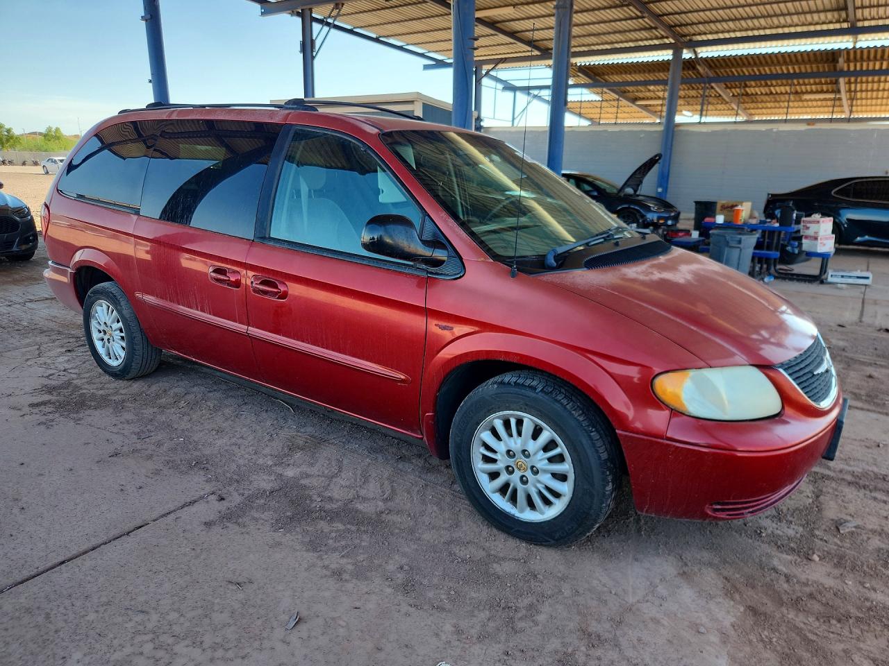 2002 Chry Town & Cou Красный vin: 2C4GP74L62R711248