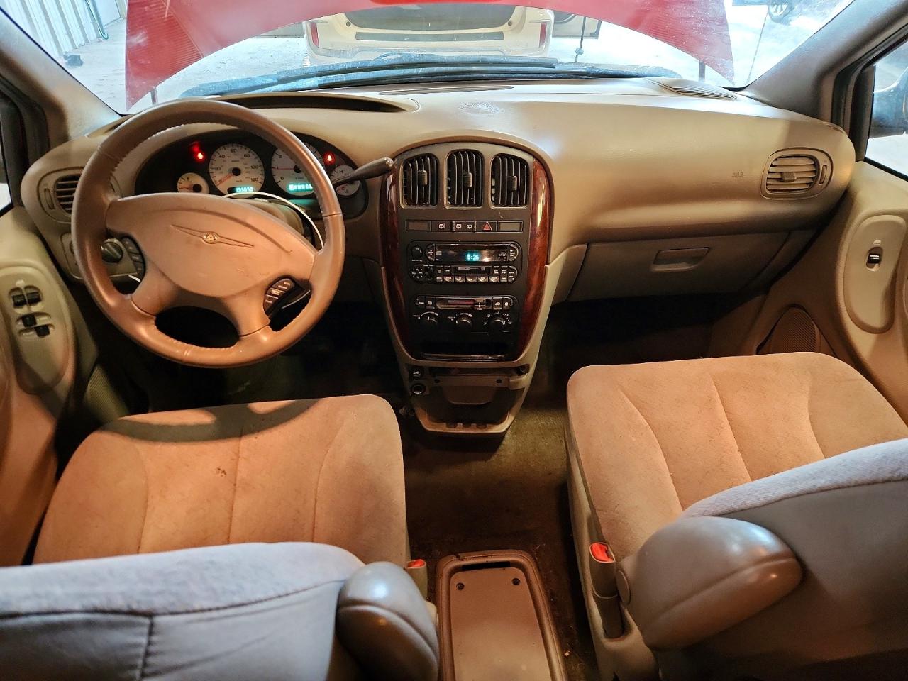 2003 Chrysler Town & Country Ex Red vin: 2C4GP74L63R107166