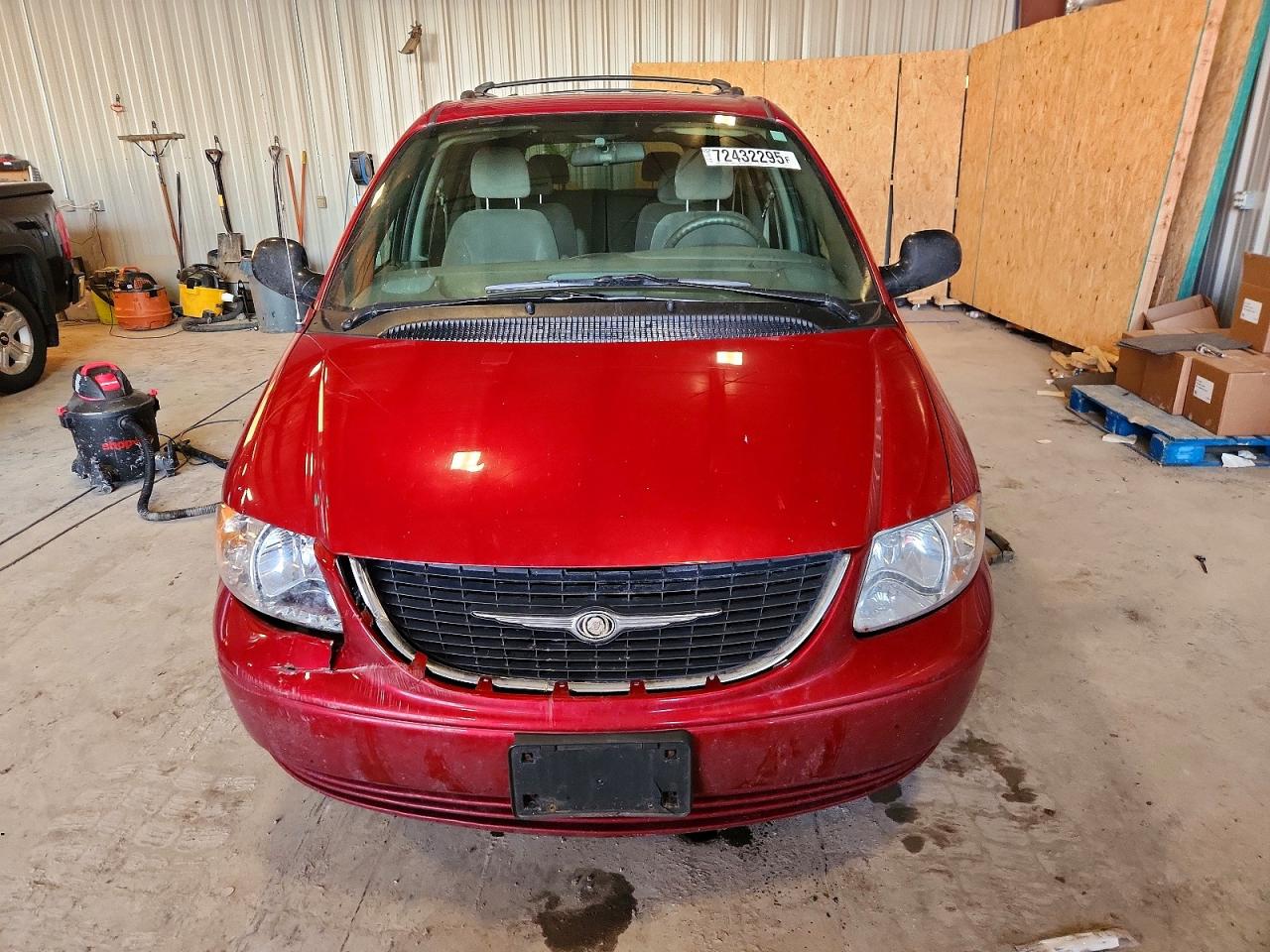 2003 Chrysler Town & Country Ex Red vin: 2C4GP74L63R107166