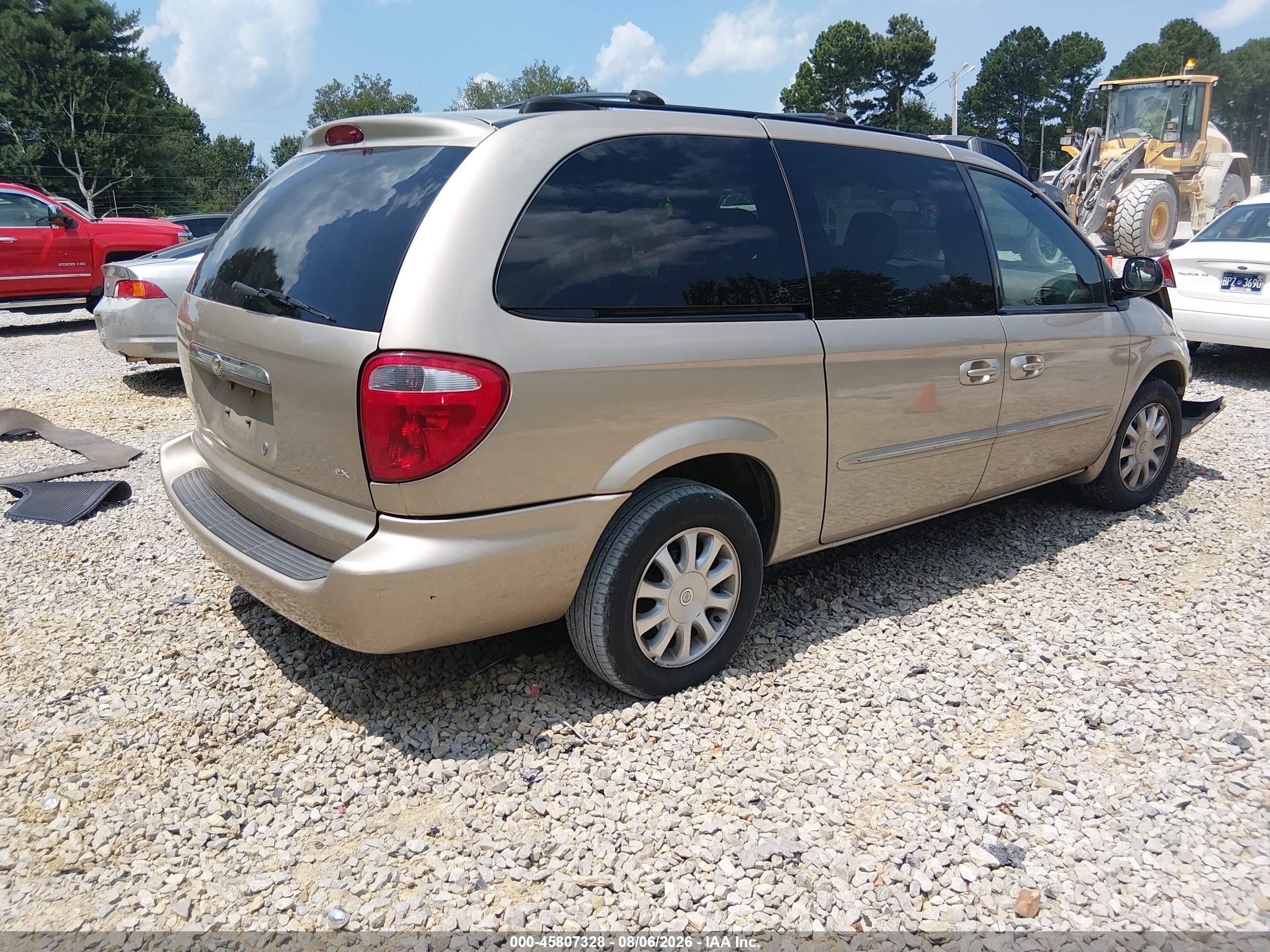 2003 Chrysler Town & Country Ex Gold vin: 2C4GP74L93R163280