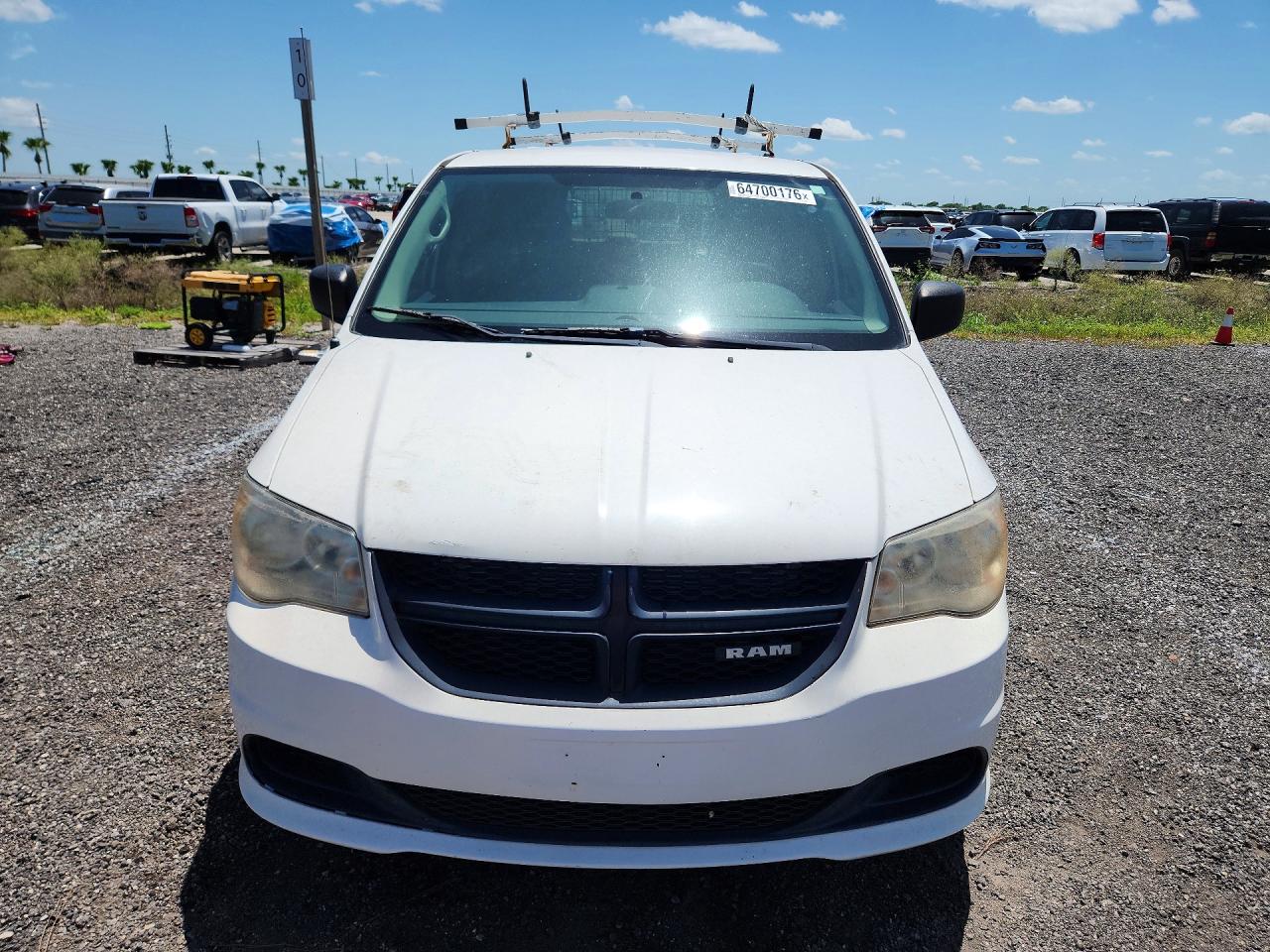 2012 Dodge Ram Van White vin: 2C4JDGAG0CR396230