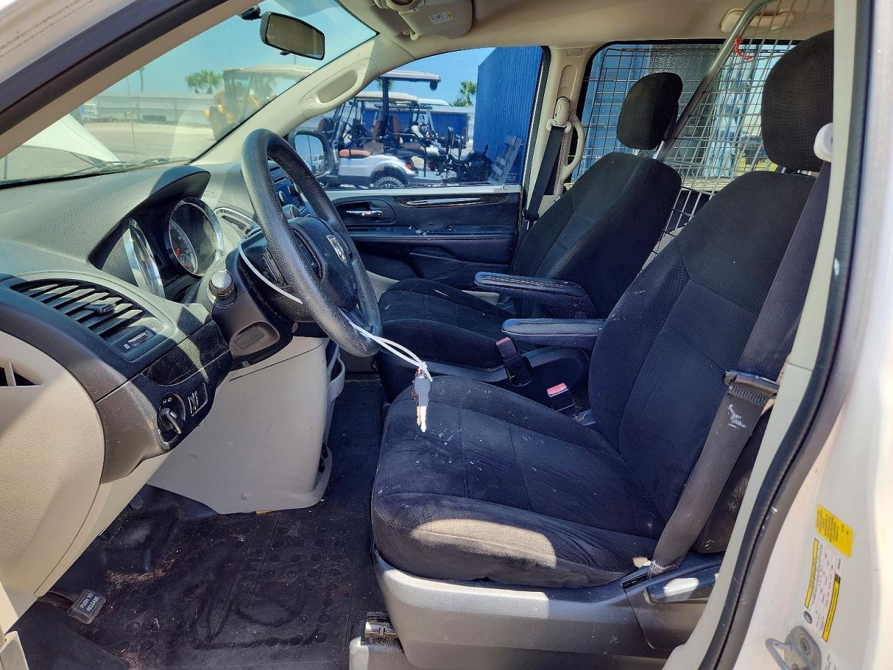 2012 Dodge Ram Van White vin: 2C4JDGAG0CR396230