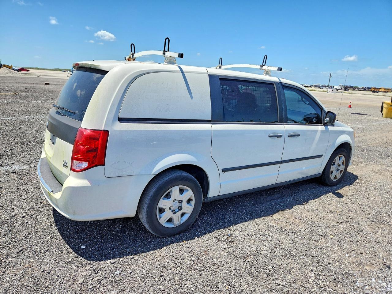 2012 Dodge Ram Van White vin: 2C4JDGAG0CR396230