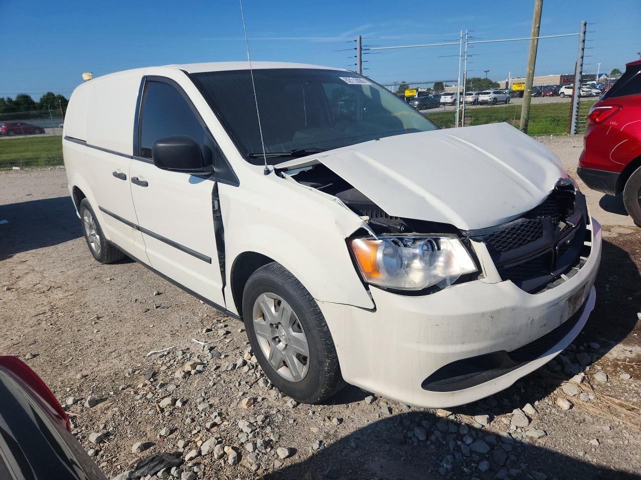 2012 Dodge Ram Van Белый vin: 2C4JDGAG5CR359836