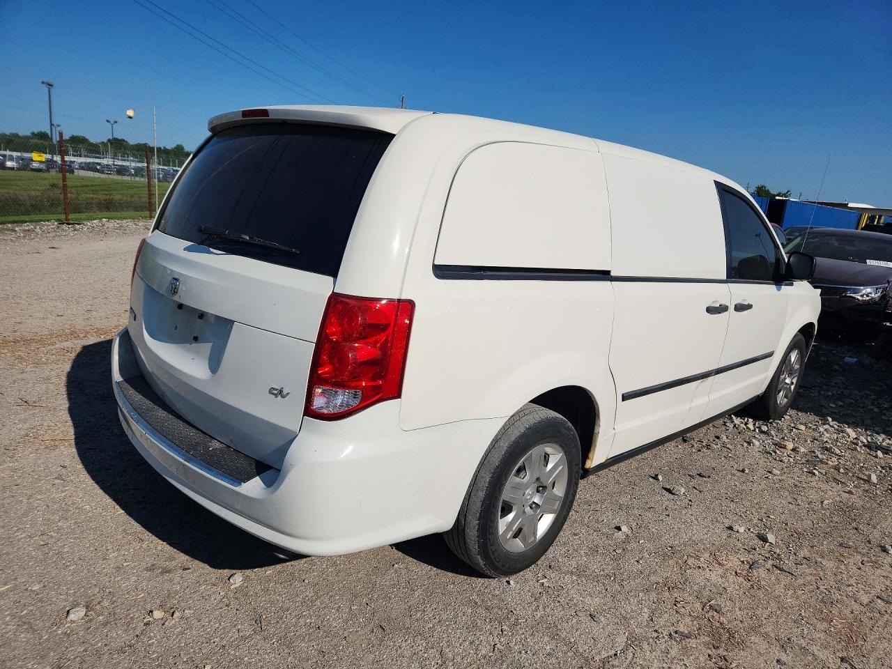 2012 Dodge Ram Van Белый vin: 2C4JDGAG5CR359836