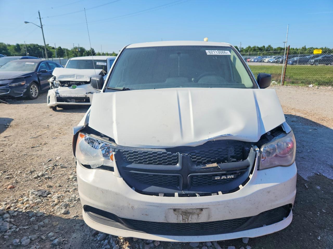 2012 Dodge Ram Van Белый vin: 2C4JDGAG5CR359836