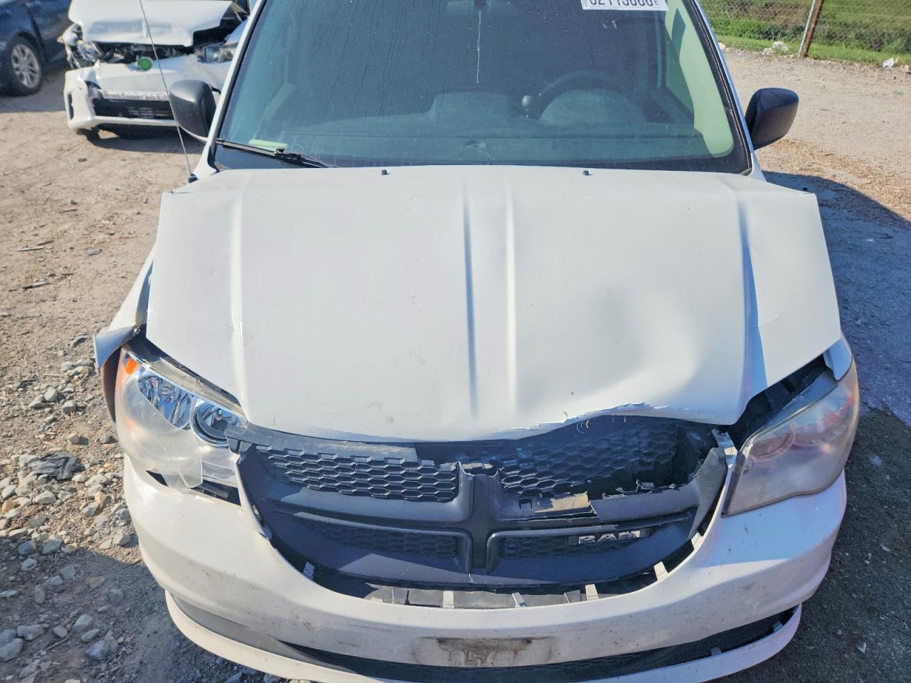 2012 Dodge Ram Van Белый vin: 2C4JDGAG5CR359836