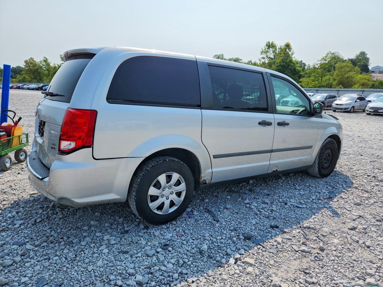 2012 Dodge Ram Van Silver vin: 2C4JDGAG9CR185642
