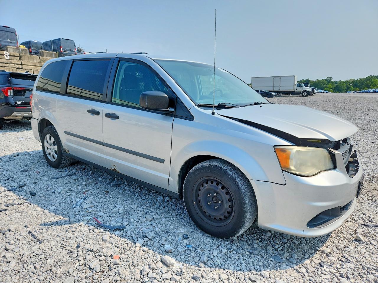 2012 Dodge Ram Van Silver vin: 2C4JDGAG9CR185642