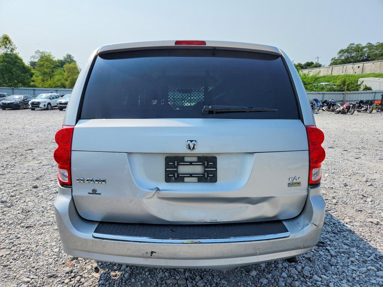 2012 Dodge Ram Van Silver vin: 2C4JDGAG9CR185642