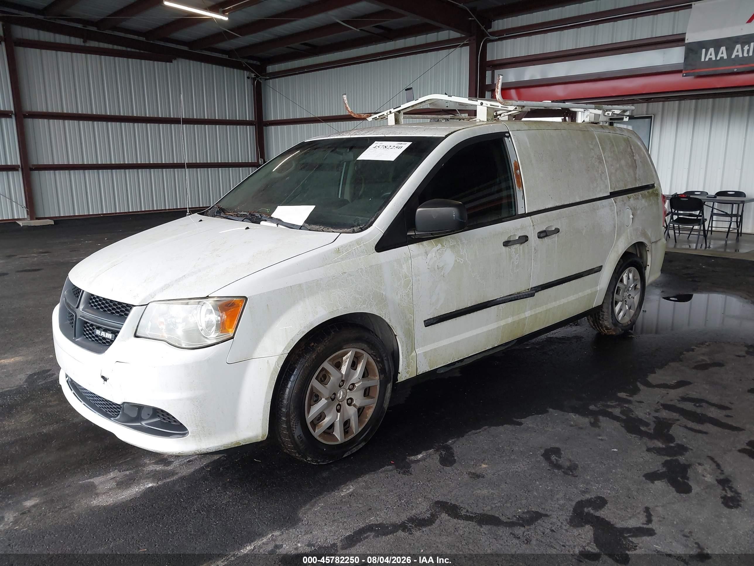 2014 Ram Cargo Tradesman White vin: 2C4JRGAG0ER472033