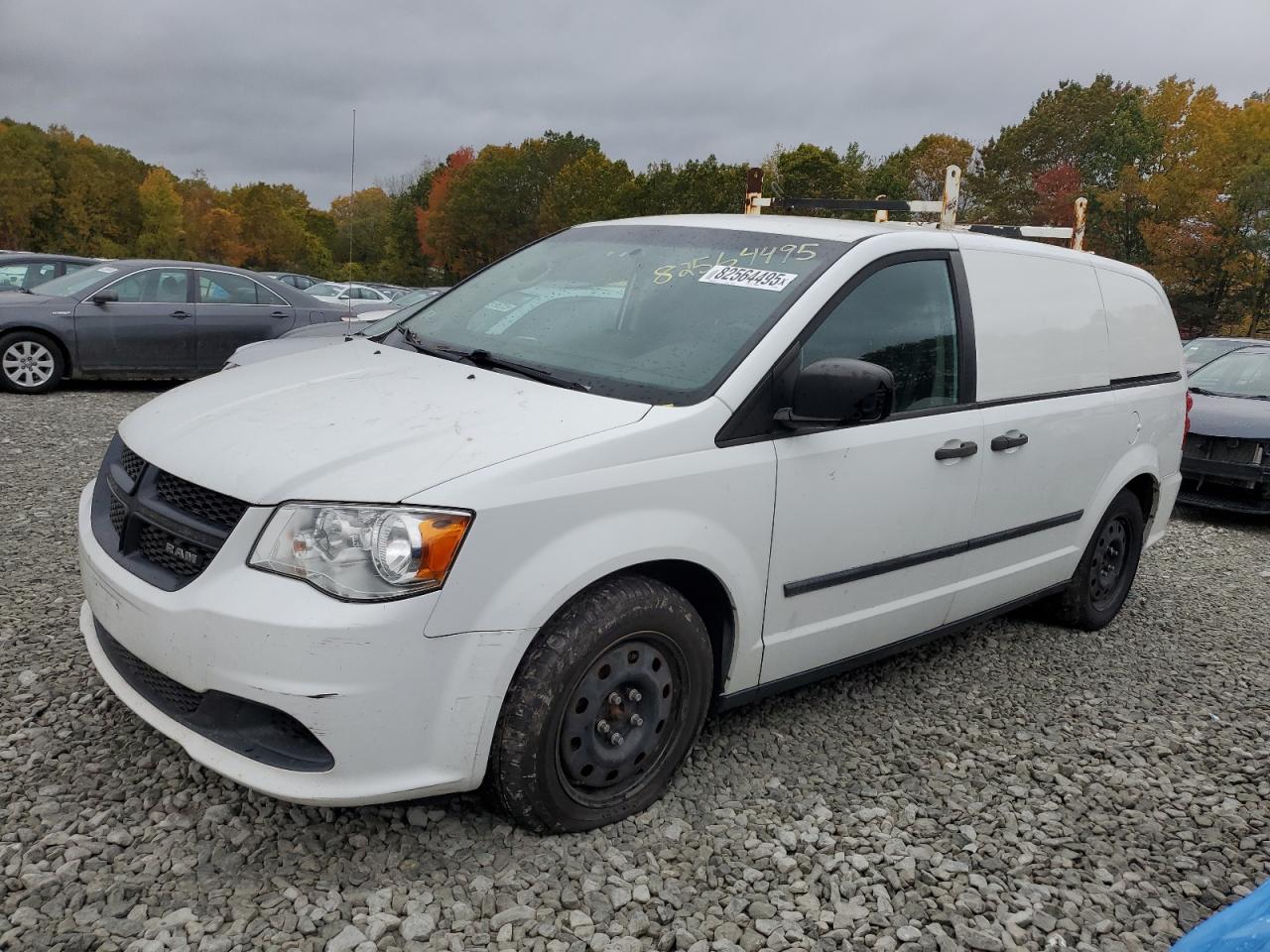 2015 Ram Tradesman White vin: 2C4JRGAG1FR599648