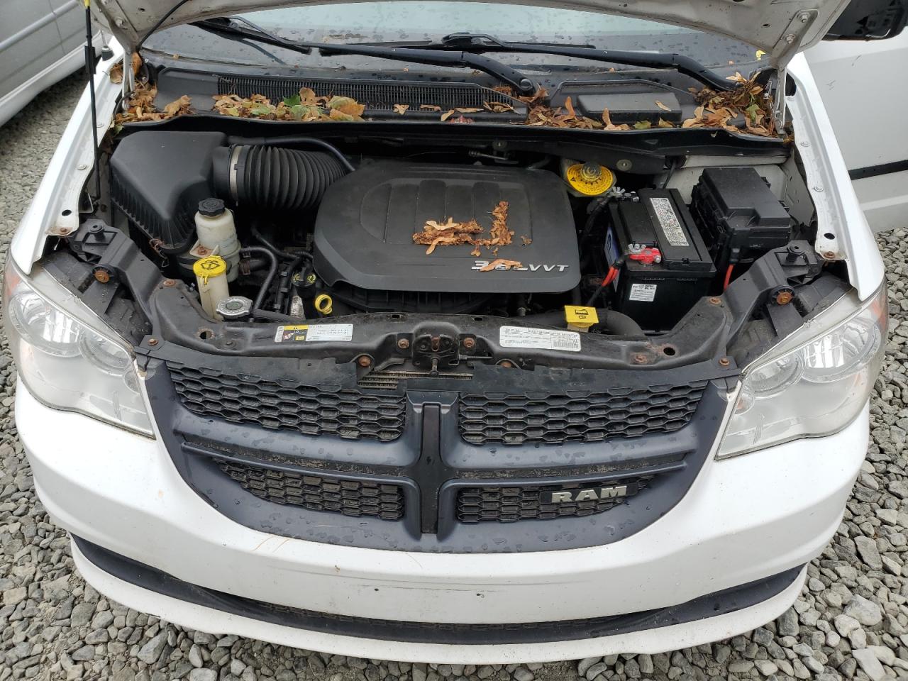 2015 Ram Tradesman White vin: 2C4JRGAG1FR599648