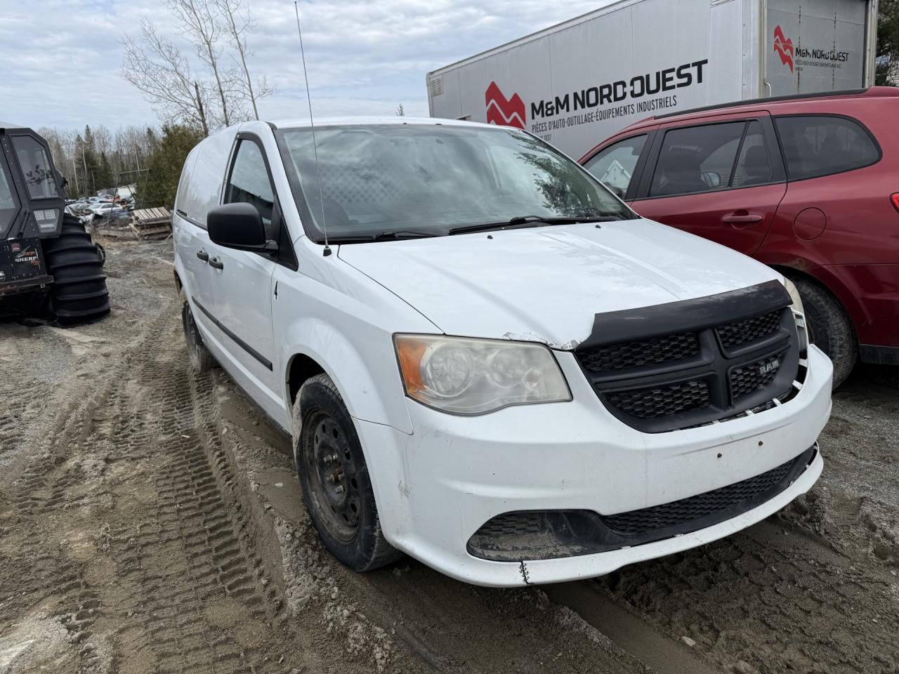 2014 Ram Tradesman White vin: 2C4JRGAG2ER177418