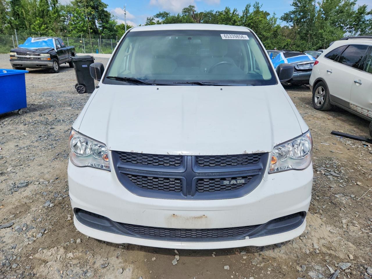 2014 Ram Tradesman White vin: 2C4JRGAG2ER379613
