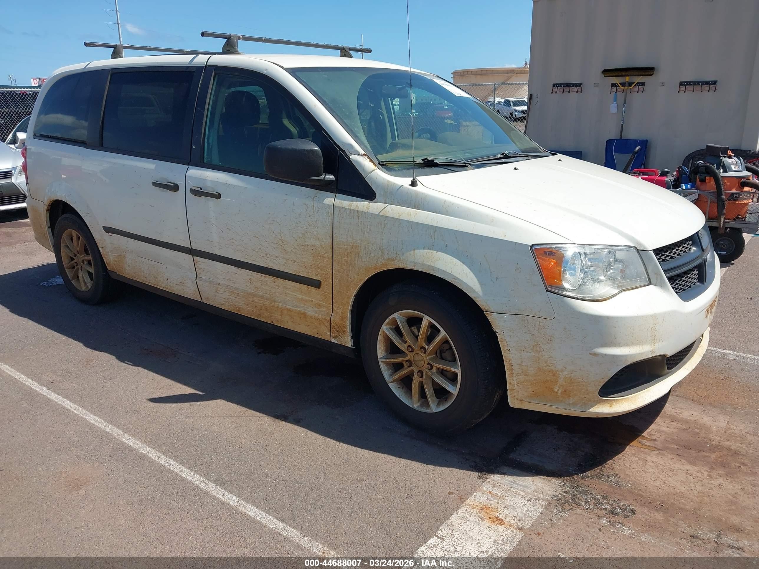 2013 Ram Cargo Tradesman White vin: 2C4JRGAG3DR533440