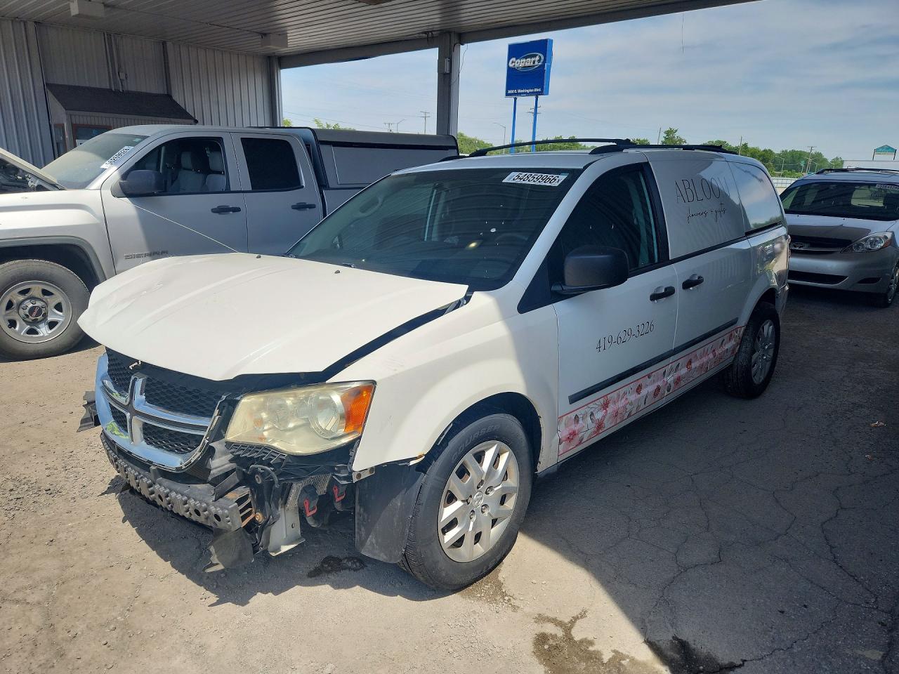 2014 Ram Tradesman White vin: 2C4JRGAG3ER322420