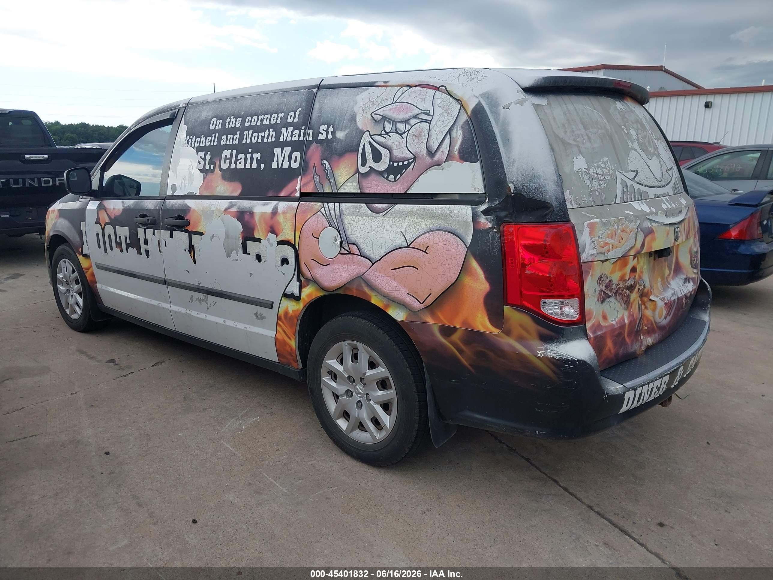2014 Ram Cargo Tradesman Белый vin: 2C4JRGAG4ER148244