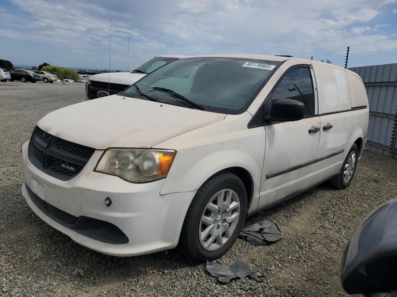 2015 Ram Tradesman White vin: 2C4JRGAG4FR530727